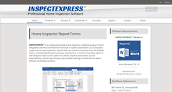 Desktop Screenshot of inspectexpress.com